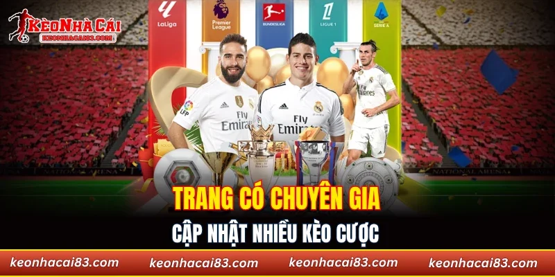 Trang có chuyên gia cập nhật nhiều kèo cược
